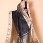 Soft TISSUE Silk Saree - Black