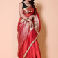 Soft TISSUE Silk Saree - Red