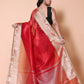 Soft TISSUE Silk Saree - Red