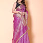 Soft TISSUE Silk Saree - Pink