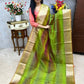 Ombre TISSUE silk Saree - Green