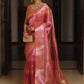 Ombre TISSUE silk Saree - Pink