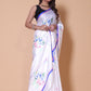 Aliya Satin Georgette Silk Saree