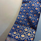 Nita ambani semi katan silk Saree - Blue Jaal